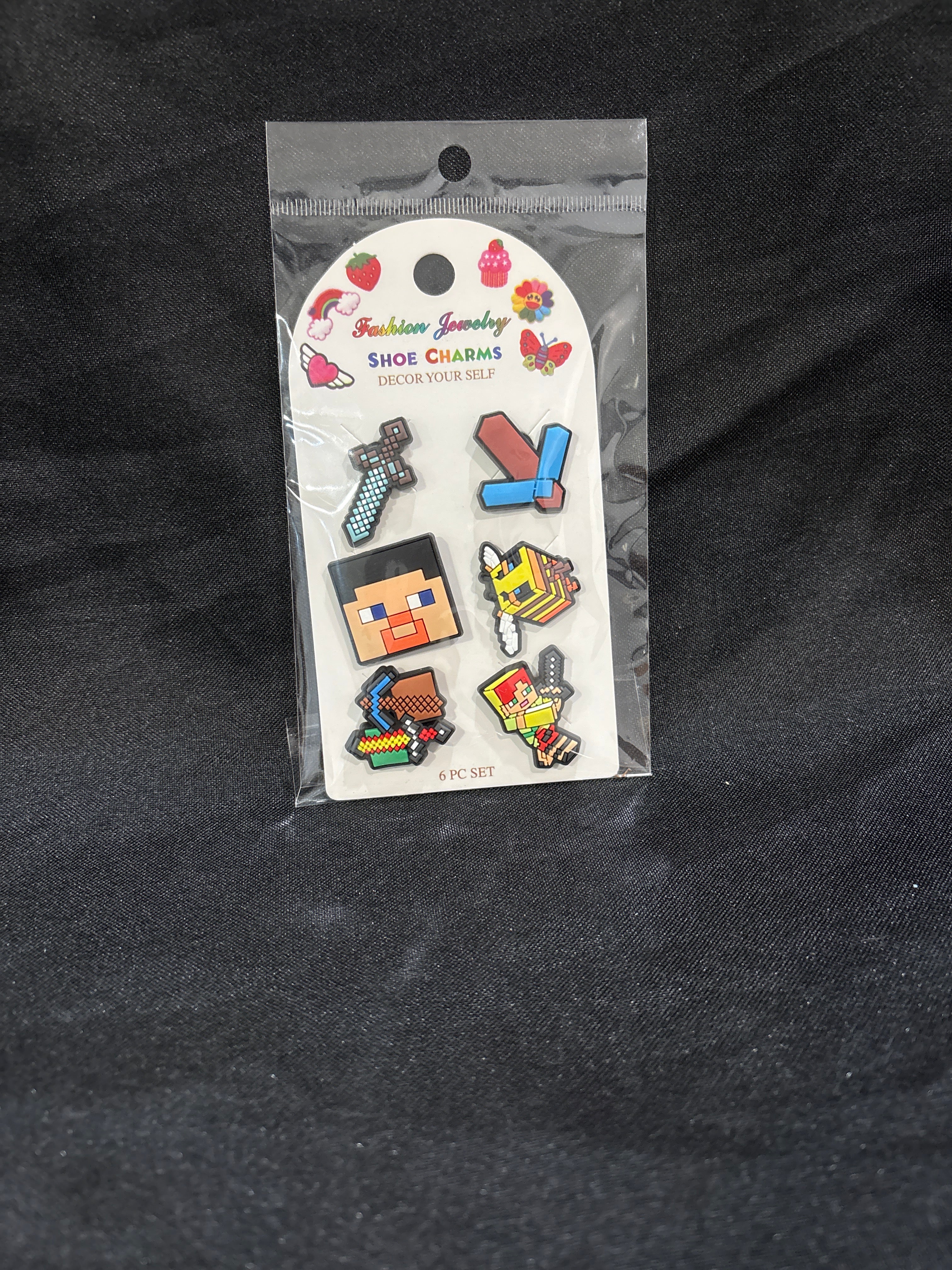 Minecraft shoe charms ￼￼