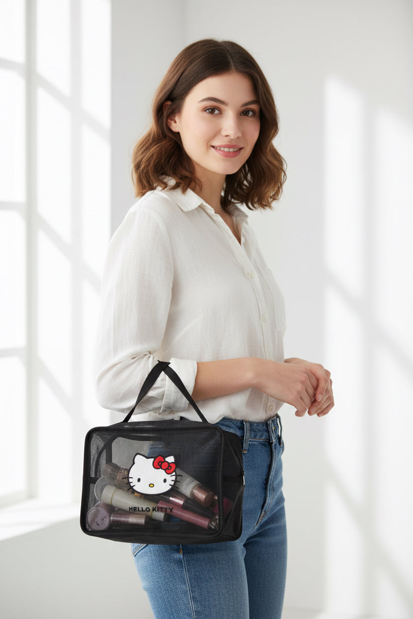 Hello Kitty makeup bag