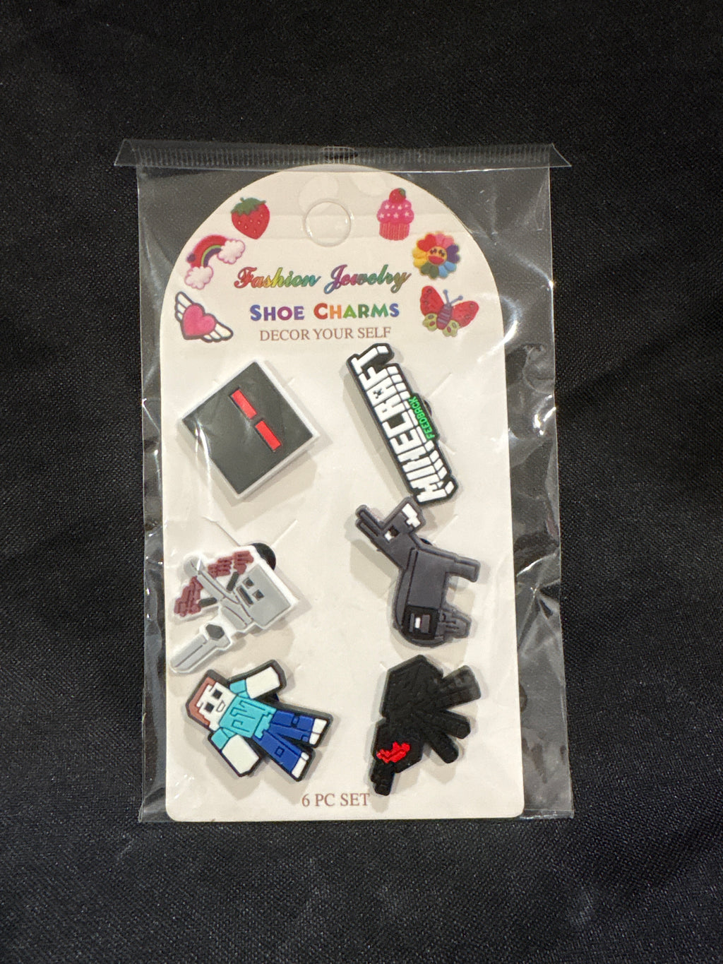 Minecraft shoe charms ￼￼