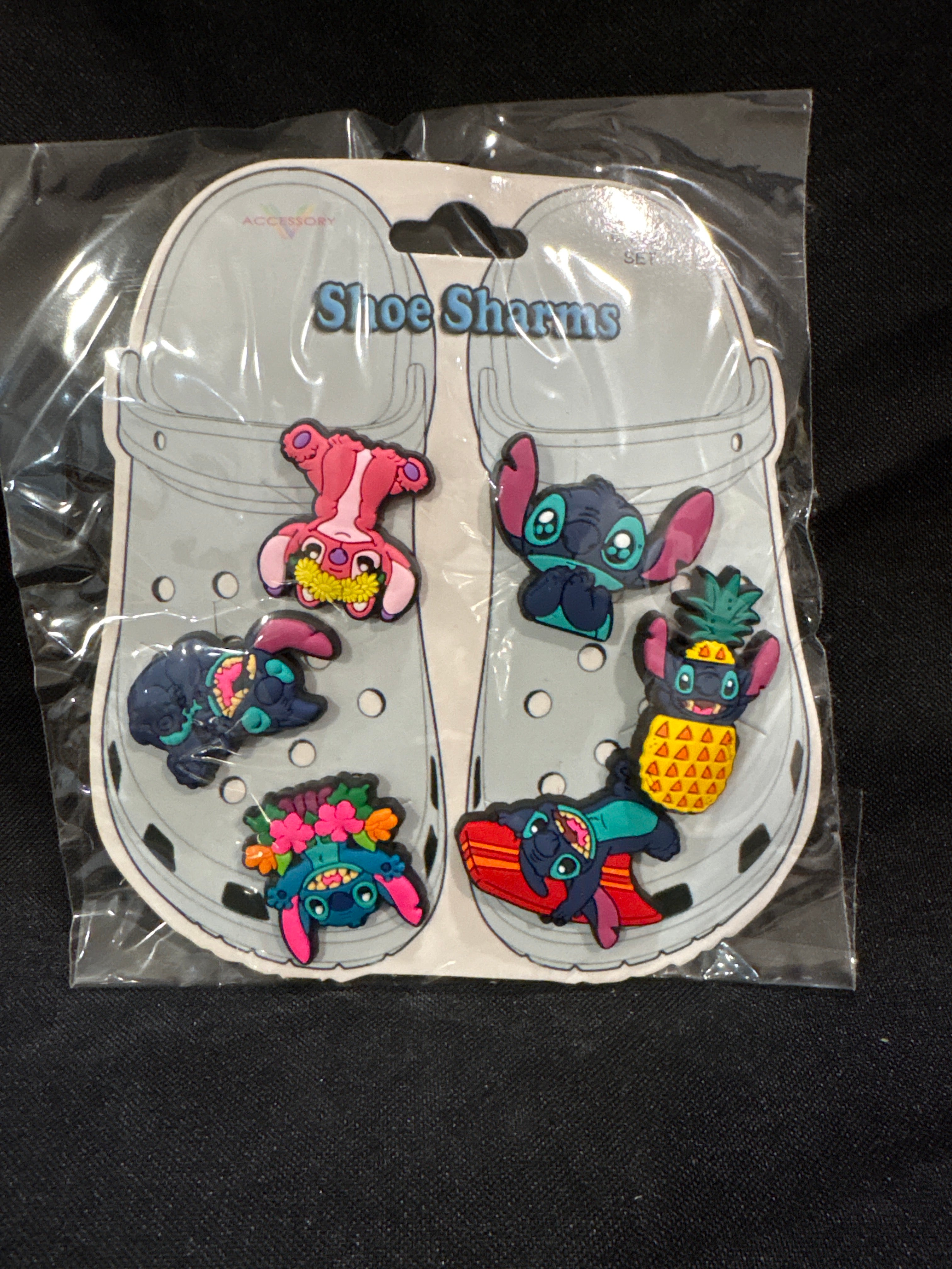 Stitch shoe charms ￼