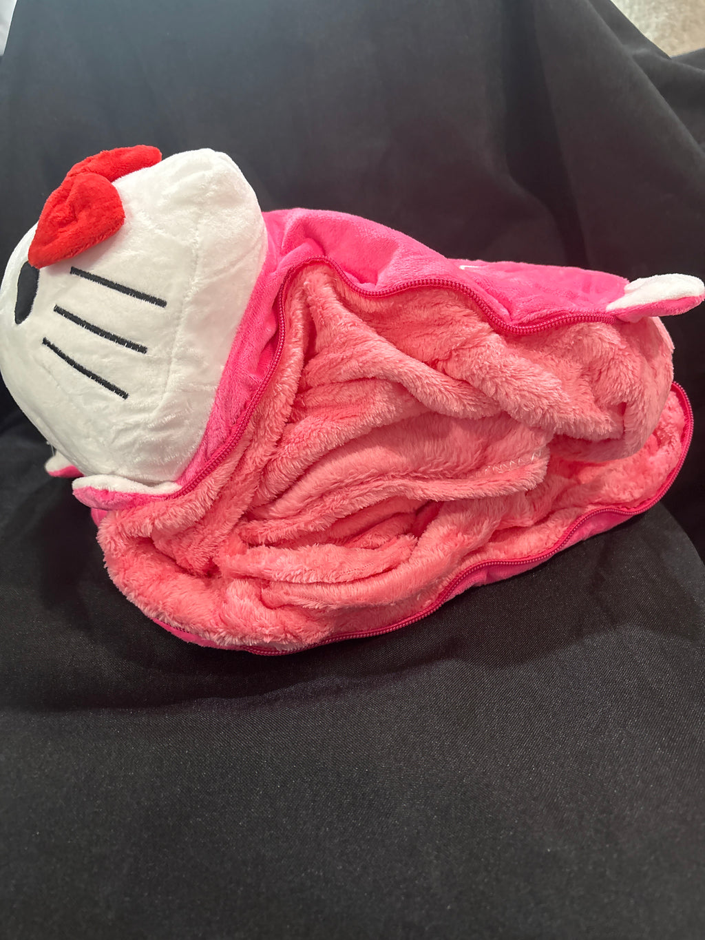 Hello kitty blanket pillow