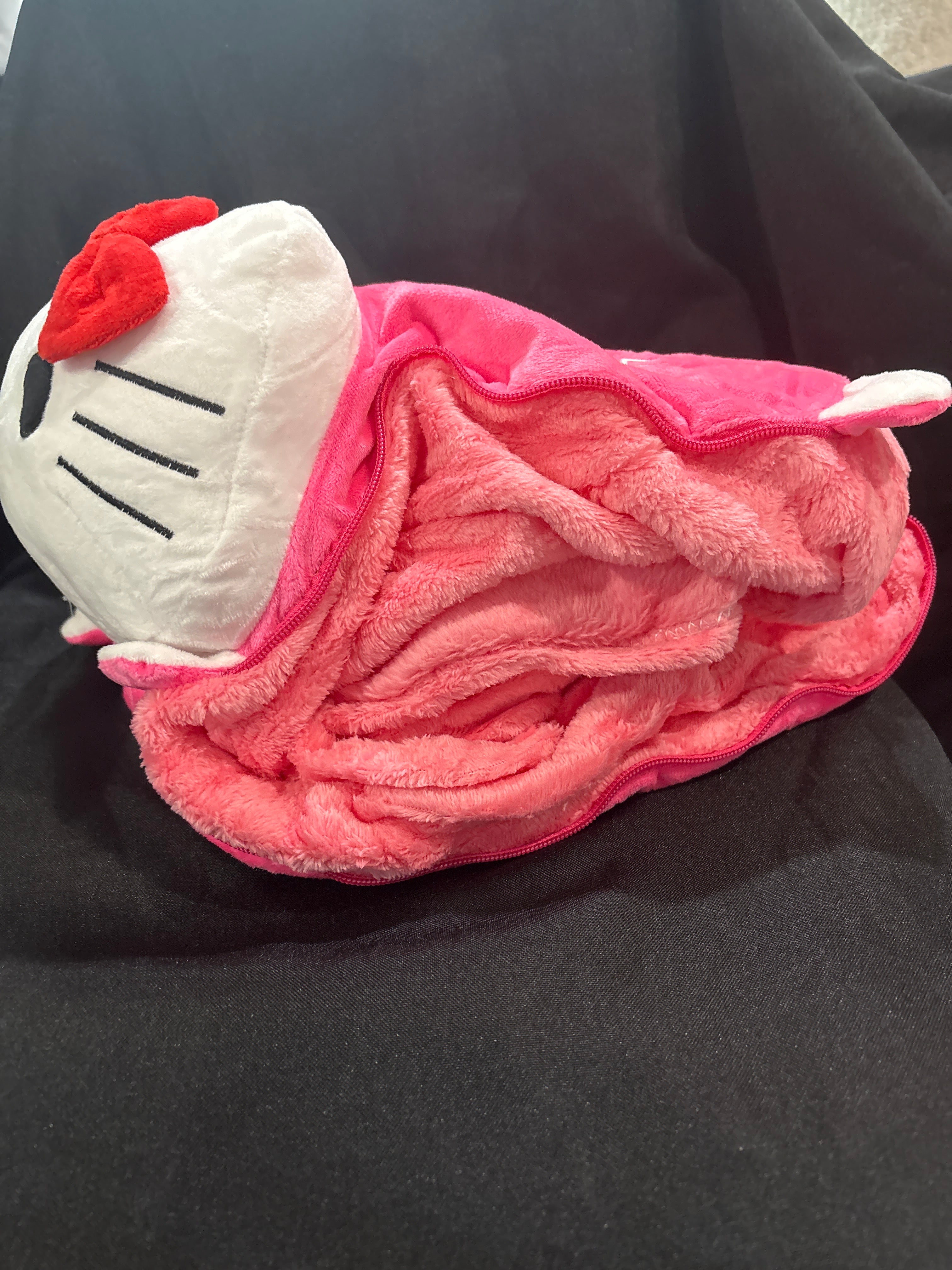 Hello kitty blanket pillow