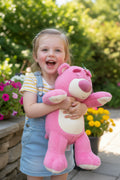 Disney Pixar Lotso scented plush toy with blanket inside