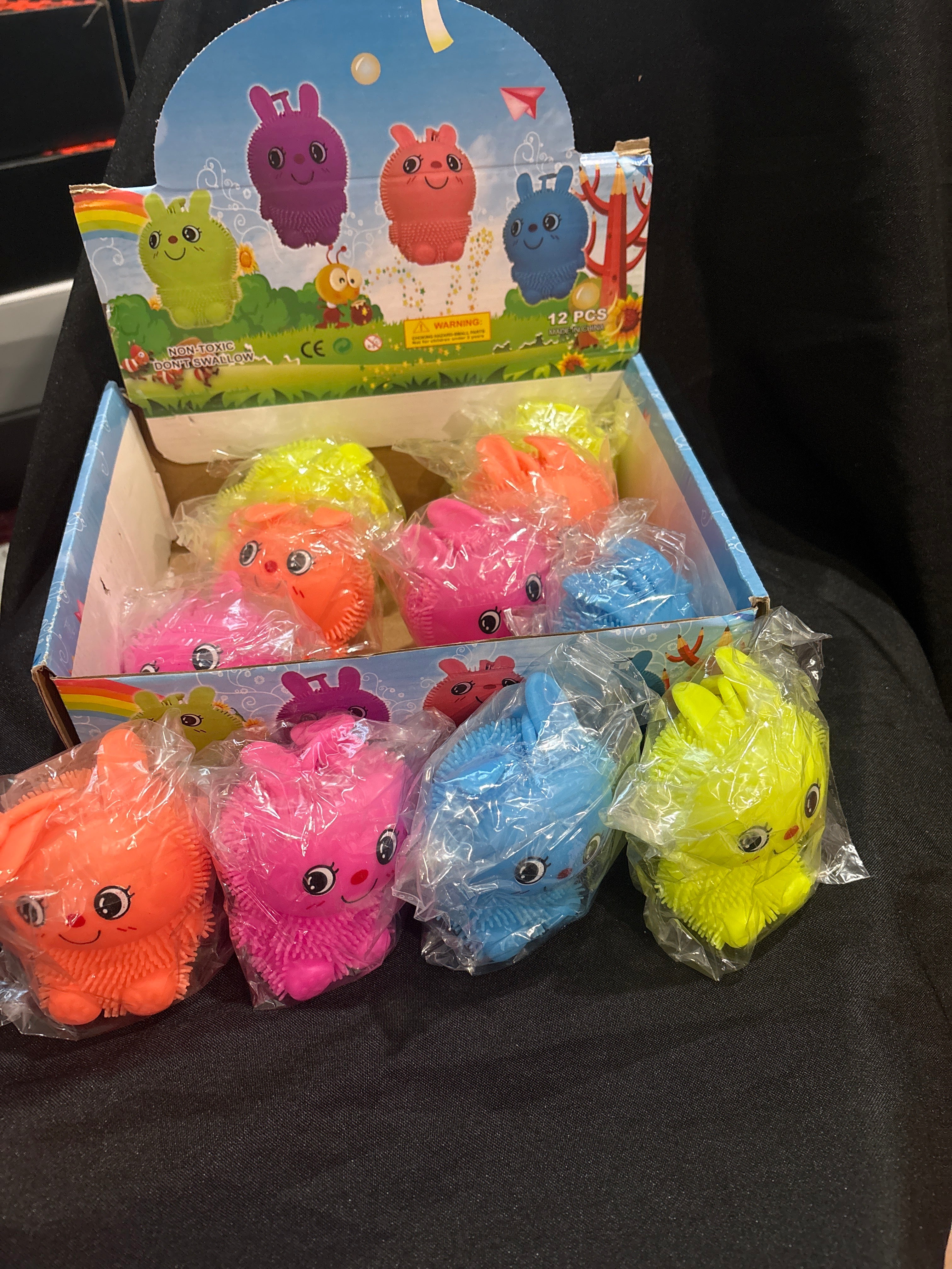 Critter sensory light up puffs