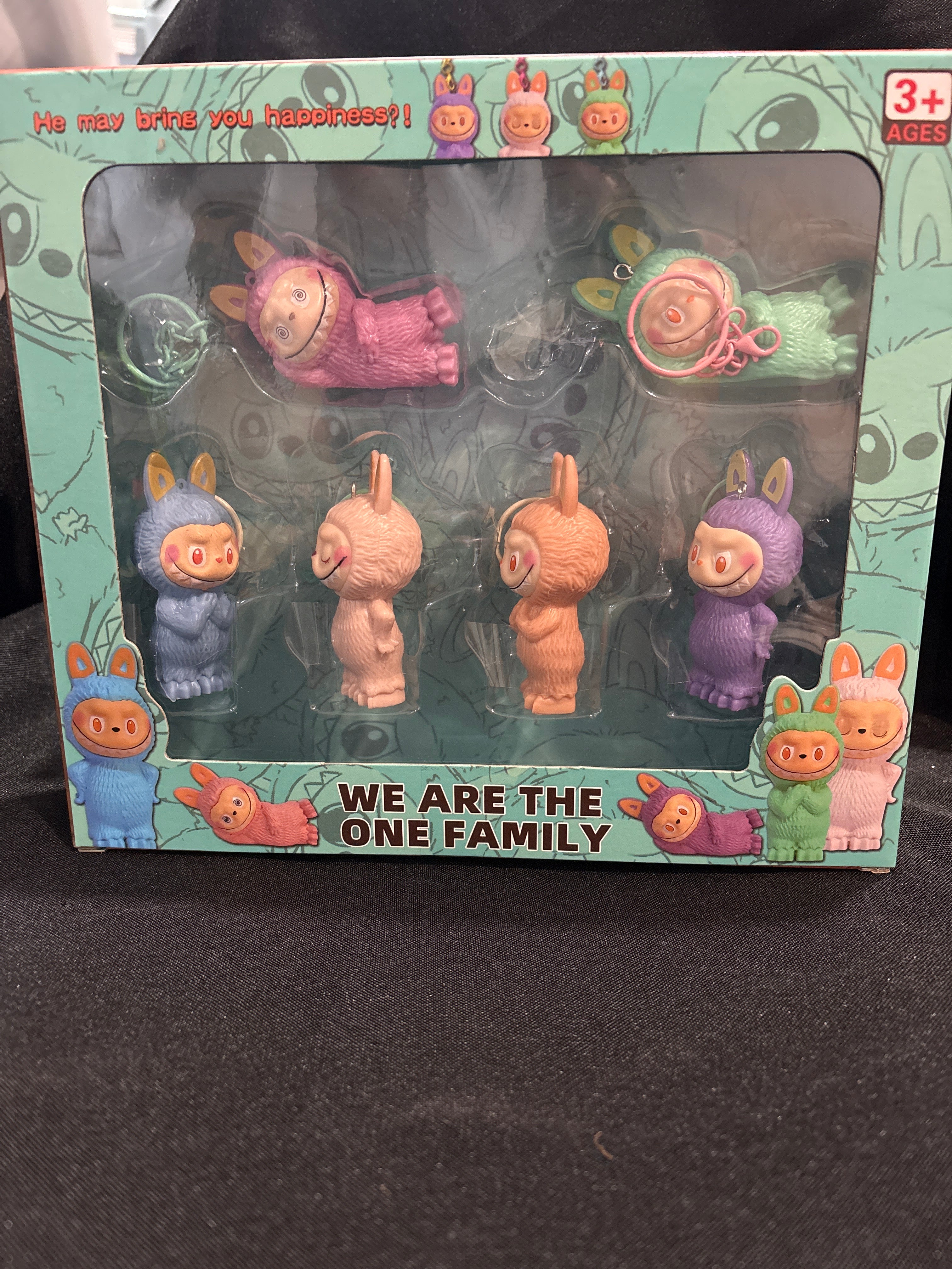 Pop Mart "The Monsters" Labubu figures.