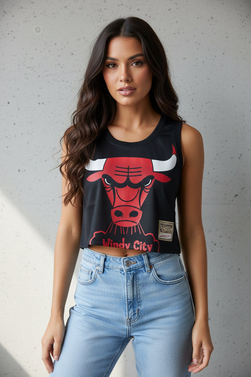 Big face bulls, crop top ￼