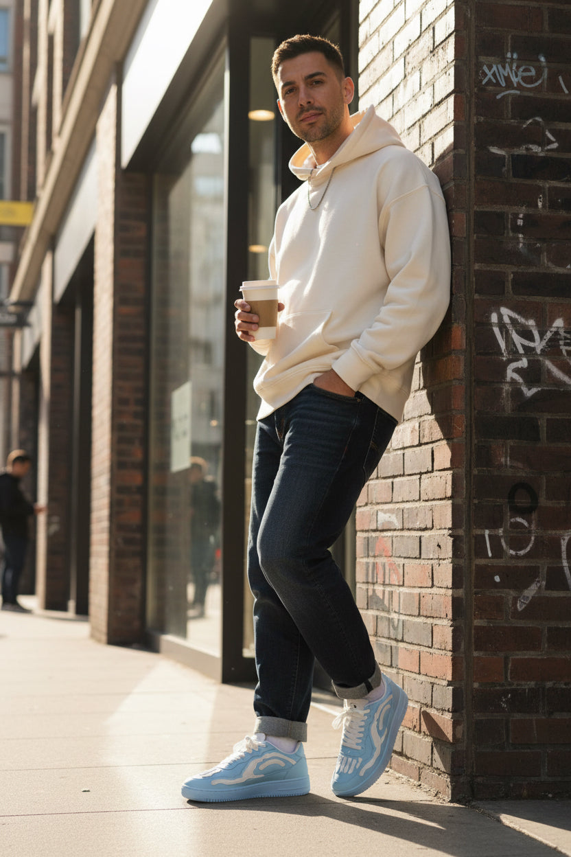 Brand X light blue