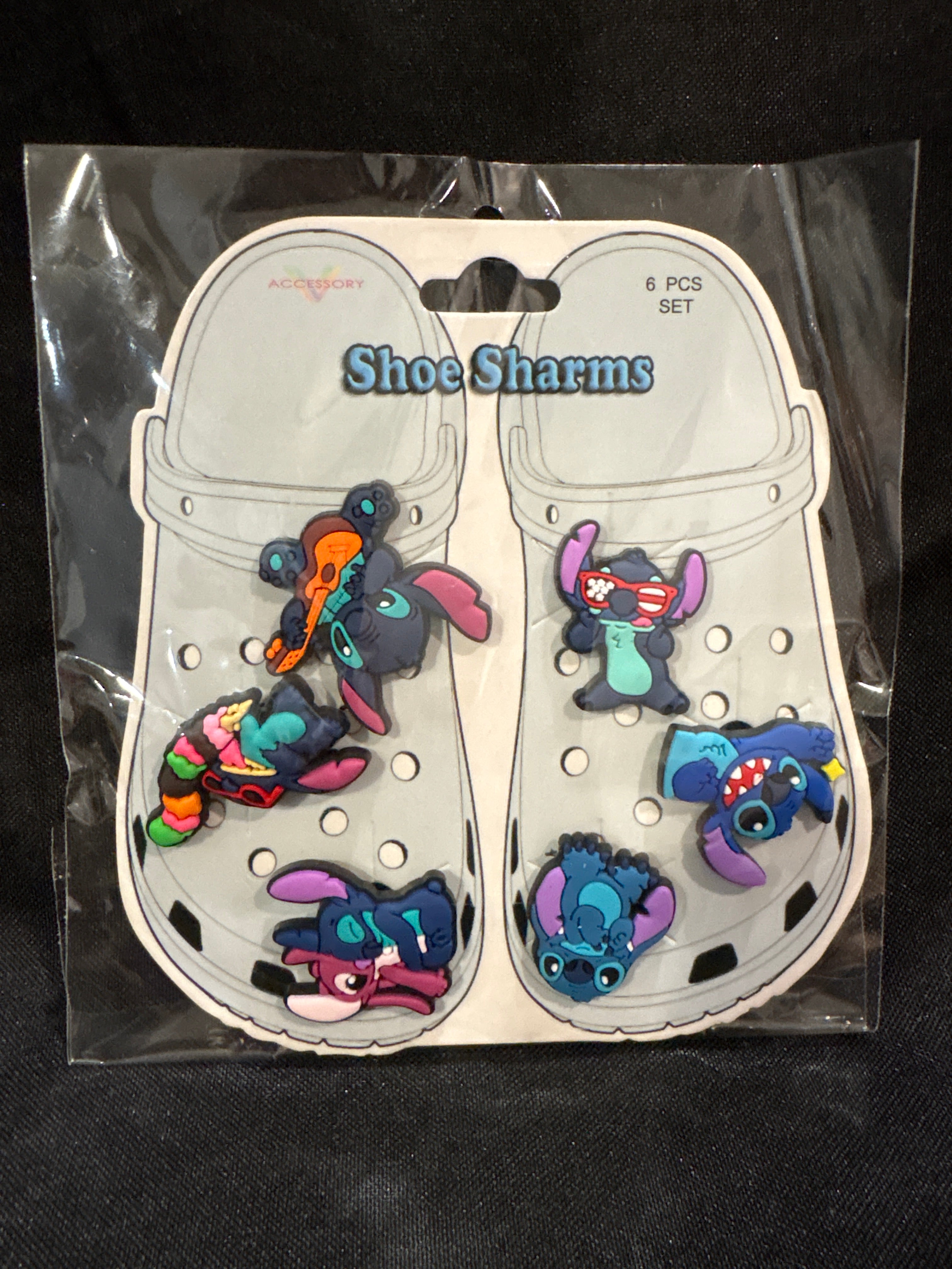 Stitch shoe charms ￼