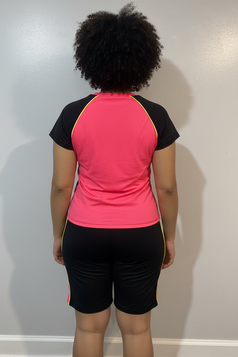 Two-piece short set for women
