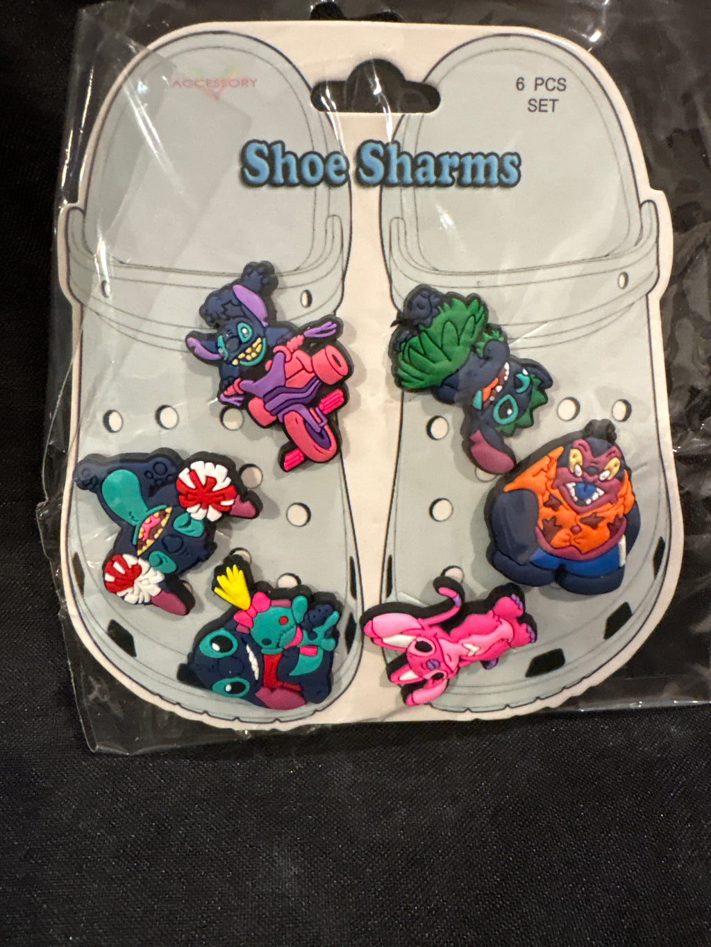 Stitch shoe charms ￼